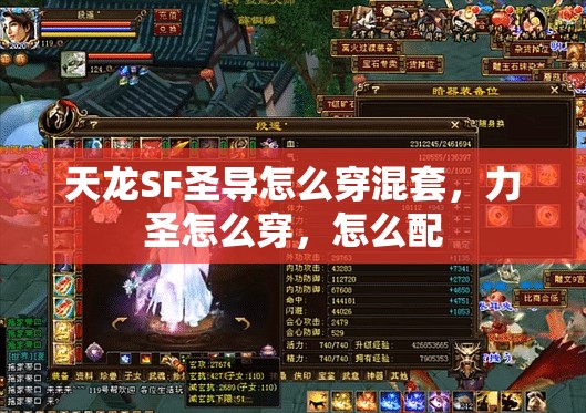 天龙SF圣导怎么穿混套,力圣怎么穿,怎么配 天龙SF圣导怎么穿混套,力圣怎么穿,怎么配